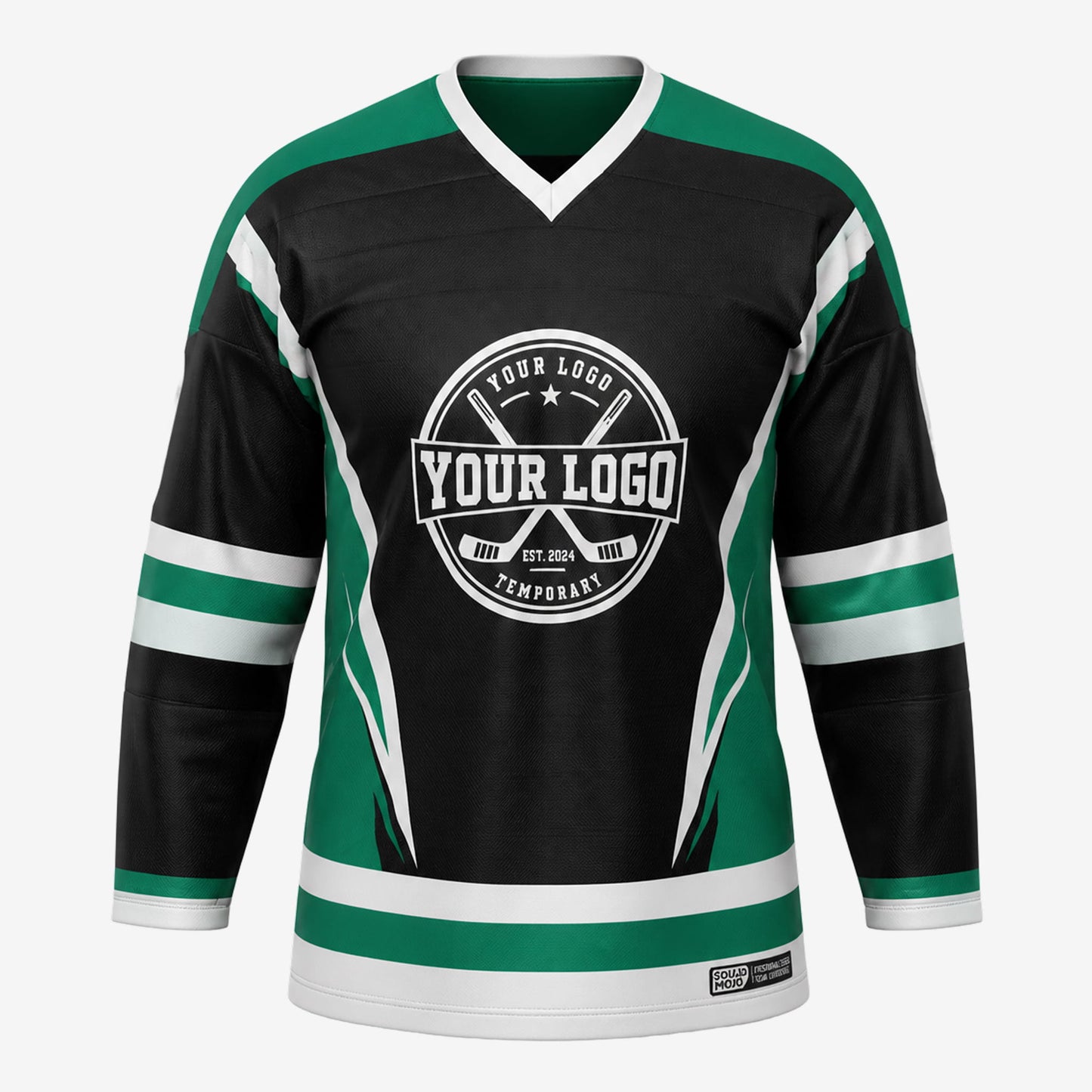 Emerald Shield – Custom Hockey Uniform for Clubs & Schools