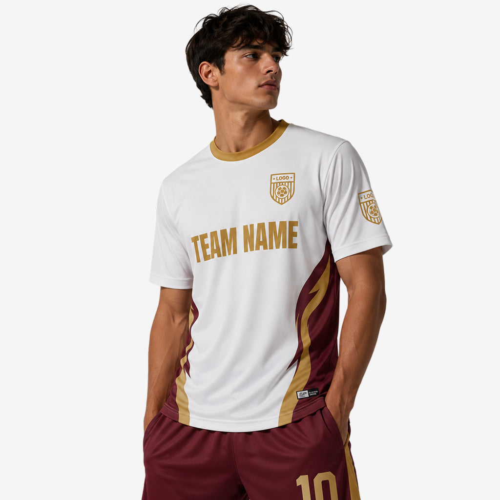Gold Rush – Custom Soccer Jersey with Name & Number