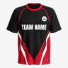 Crimson Edge – Personalized Soccer Team Uniform