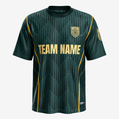Emerald Strike – Personalized Soccer Jersey & Shorts