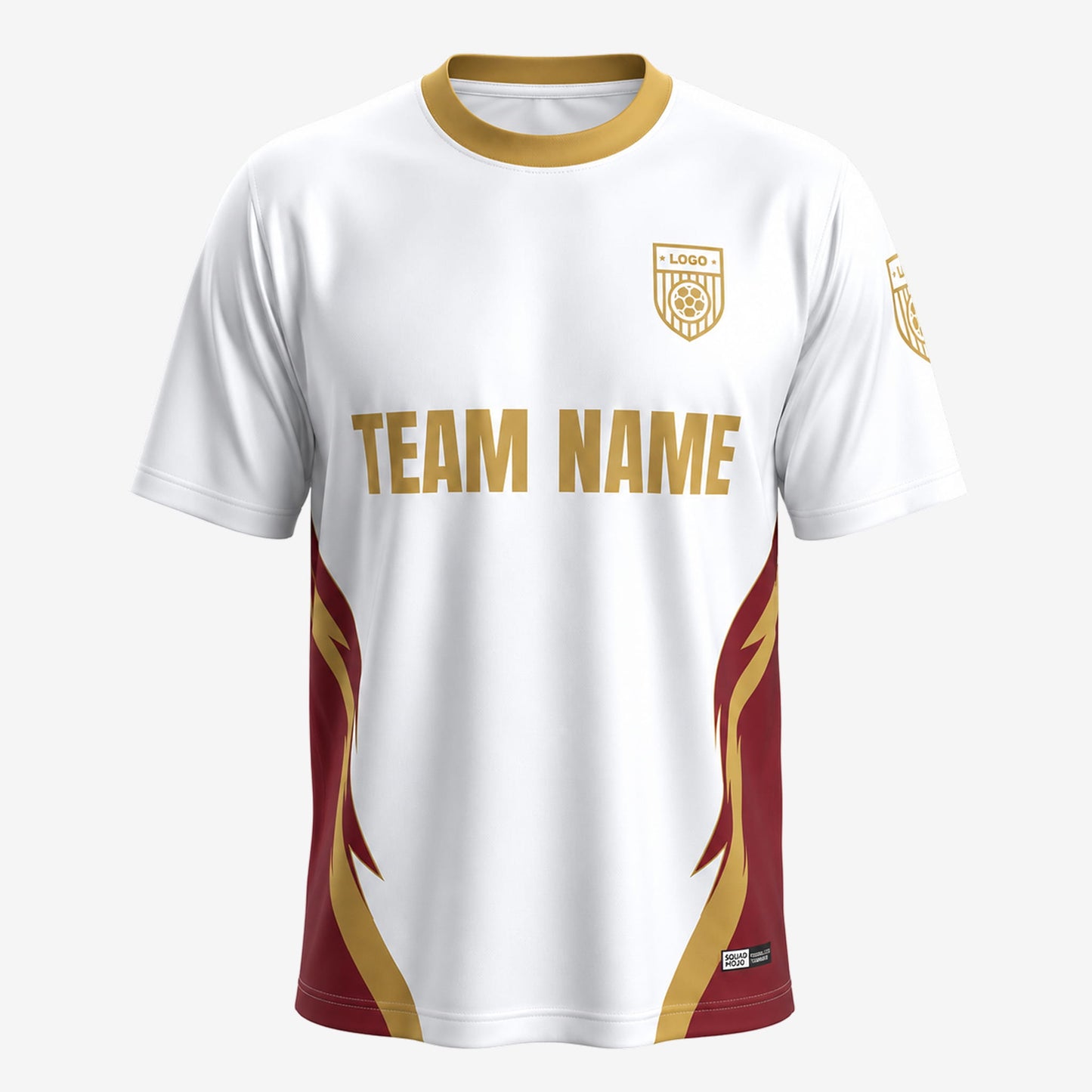 Gold Rush – Custom Soccer Jersey with Name & Number