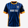 Blue Volt – Custom Soccer Kit with Names & Numbers