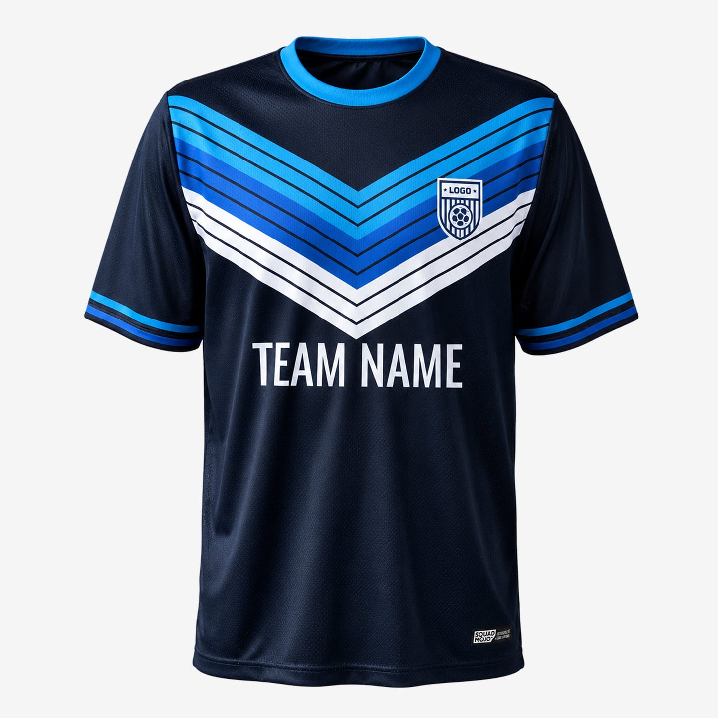 Blue Vanguard – Custom Sublimated Soccer Jersey and Shorts Set