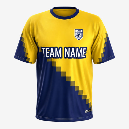 Digital Strike – Personalized Soccer Team Uniform Set