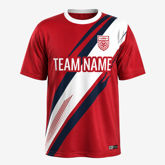 Royal Vector – Custom Sublimated Soccer Jersey and Shorts Set