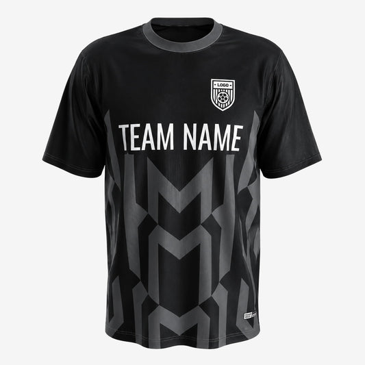 Black Sentinel – Personalized Sublimated Soccer Uniform Set
