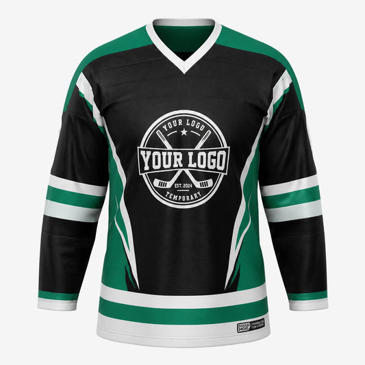 Emerald Shield – Custom Hockey Uniform for Clubs & Schools