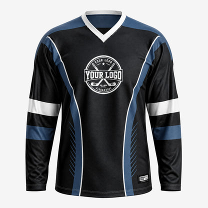 Black Ice – Personalized Hockey Team Uniform