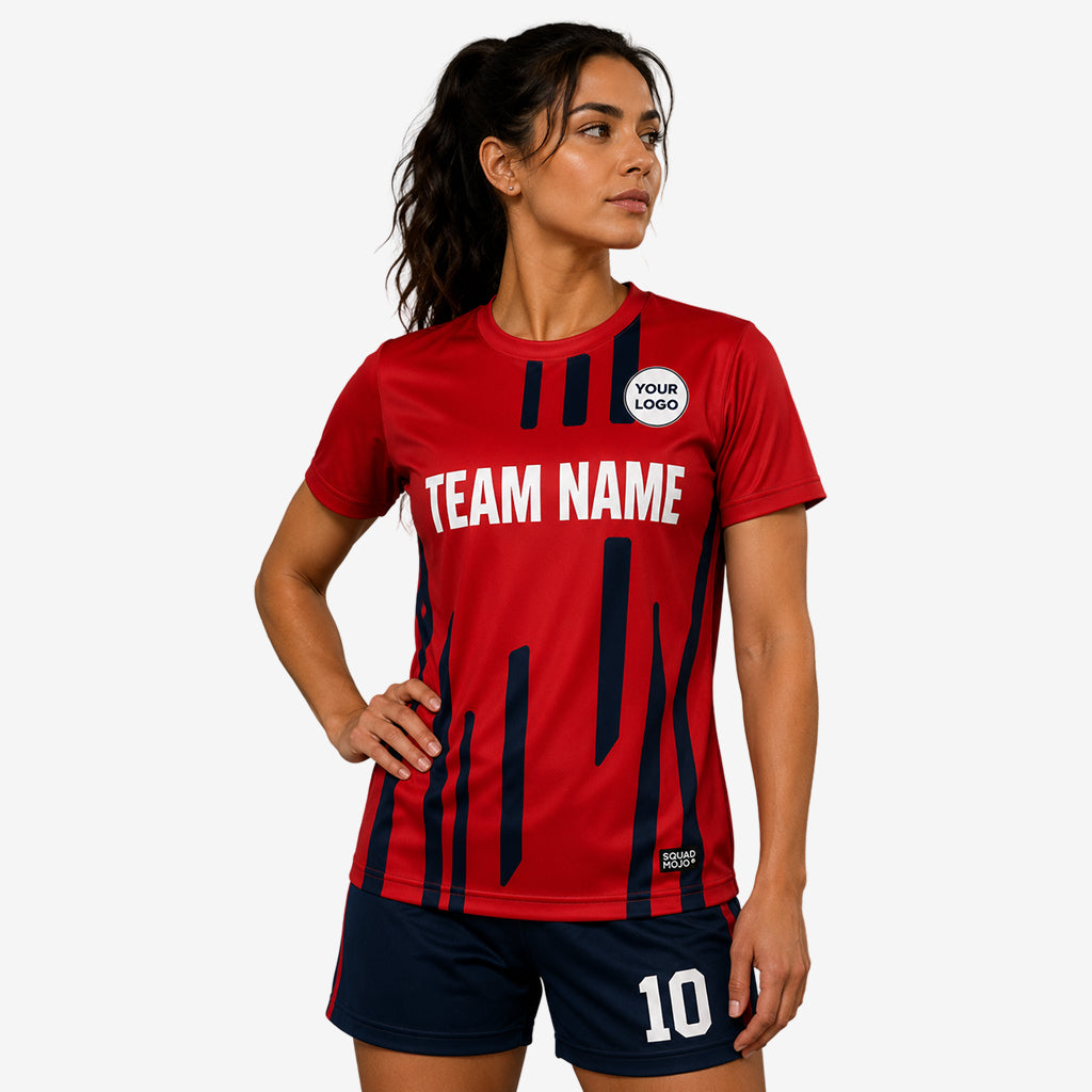 Redline Attack – Soccer Uniform Set