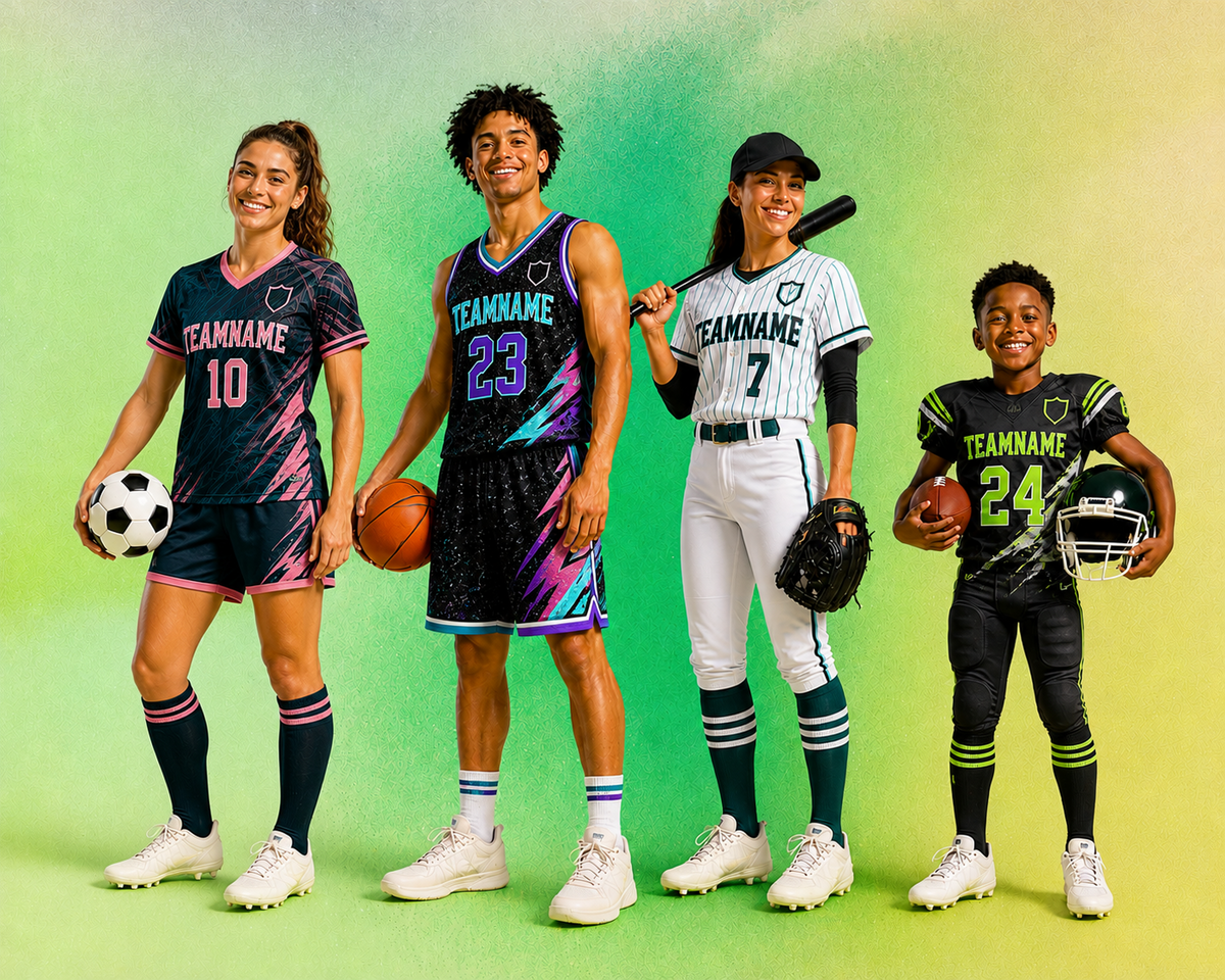Custom Team Jerseys & Uniforms | Easy Online Ordering – SquadMojo